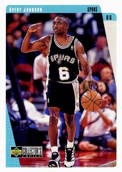 1997-98 Collector's Choice #NNO Avery Johnson Front