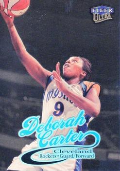 1999 Ultra WNBA - Gold Medallion #51G Deborah Carter Front