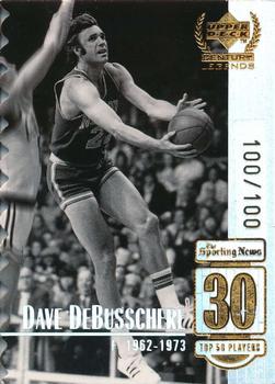 1998-99 Upper Deck Century Legends - Century Collection #30 Dave DeBusschere Front