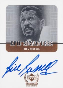 1998-99 Upper Deck Century Legends - Epic Signatures #BR Bill Russell Front