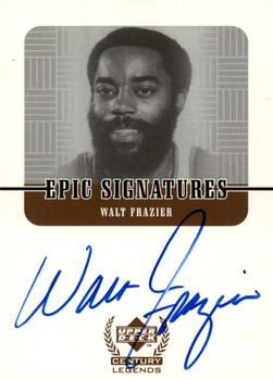 1998-99 Upper Deck Century Legends - Epic Signatures #WF Walt Frazier Front
