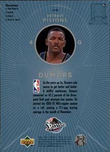 1997-98 Collector's Choice - NBA Miniatures #M8 Joe Dumars Back