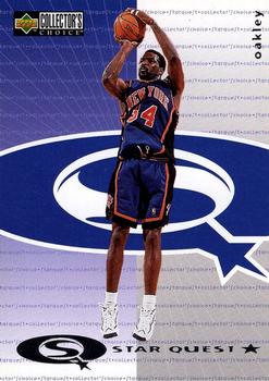 1997-98 Collector's Choice - StarQuest #SQ38 Charles Oakley Front