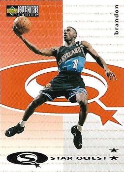 1997-98 Collector's Choice - StarQuest #SQ51 Terrell Brandon Front