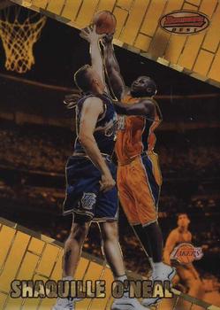 1999-00 Bowman's Best - Atomic Refractors #17 Shaquille O'Neal Front