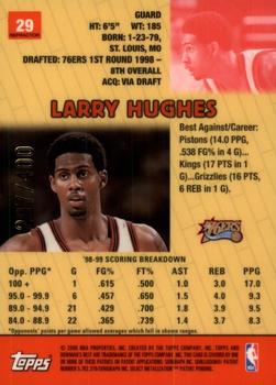 1999-00 Bowman's Best - Refractors #29 Larry Hughes Back