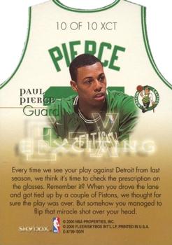 1999-00 E-X - E-Xciting #10XCT Paul Pierce Back