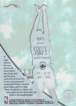 1999-00 Finest - Heirs to Air #HA5 Eddie Jones Back