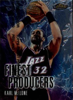 1999-00 Finest - Finest Producers #FP3 Karl Malone Front