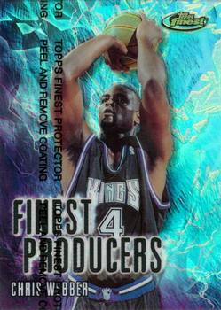 1999-00 Finest - Finest Producers Refractors #FP2 Chris Webber Front