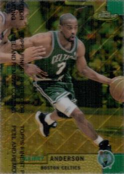 1999-00 Finest - Gold Refractors #34 Kenny Anderson Front