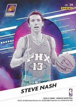 2020-21 Donruss - Retro Series #24 Steve Nash Back