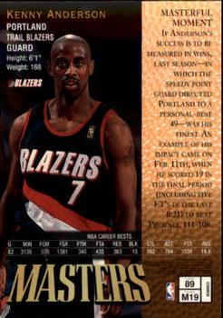 1997-98 Finest #89 Kenny Anderson Back