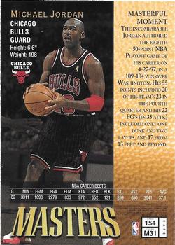 1997-98 Finest #154 Michael Jordan Back