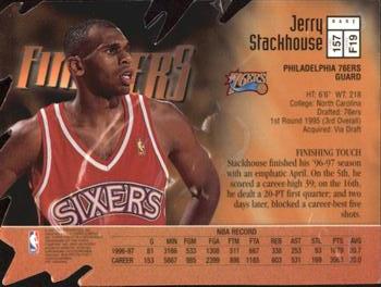 1997-98 Finest #157 Jerry Stackhouse Back