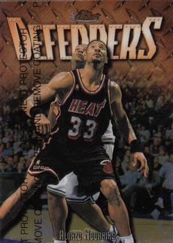 1997-98 Finest #192 Alonzo Mourning Front