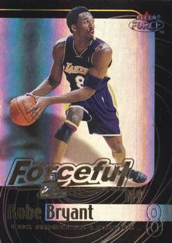 1999-00 Fleer Force - Forceful Forcefield #7 F Kobe Bryant Front