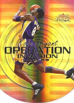 1999-00 Fleer Force - Operation Invasion Forcefield #3OI Kobe Bryant Front