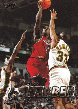 1997-98 Fleer #4 Chris Webber Front