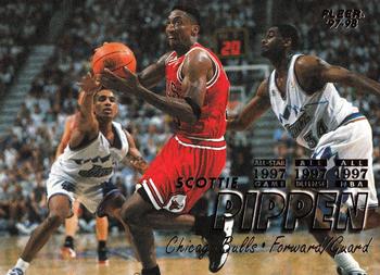 1997-98 Fleer #261 Scottie Pippen Front