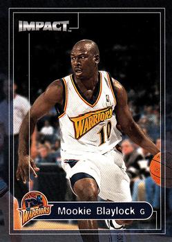 1999-00 SkyBox Impact #32 Mookie Blaylock Front