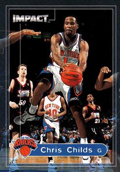 1999-00 SkyBox Impact #54 Chris Childs Front