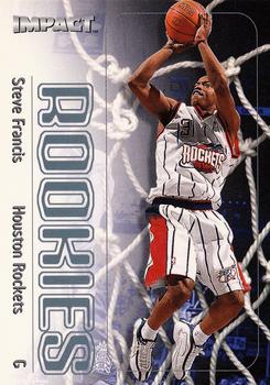 1999-00 SkyBox Impact #90 Steve Francis Front
