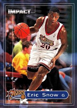 1999-00 SkyBox Impact #161 Eric Snow Front