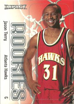 1999-00 SkyBox Impact #163 Jason Terry Front