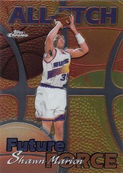 1999-00 Topps Chrome - All-Etch #AE29 Shawn Marion Front