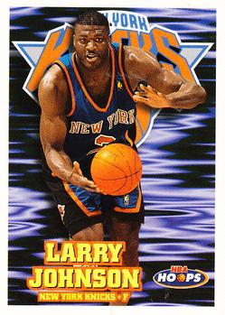1997-98 Hoops #104 Larry Johnson Front