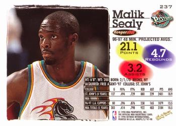 1997-98 Hoops #237 Malik Sealy Back