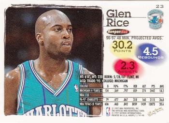 1997-98 Hoops #23 Glen Rice Back