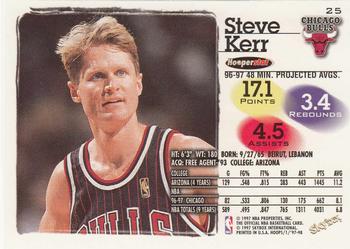 1997-98 Hoops #25 Steve Kerr Back