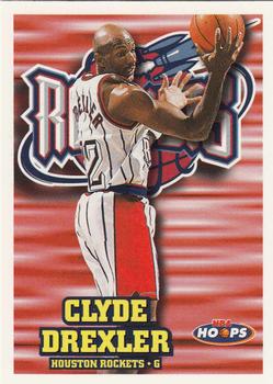 1997-98 Hoops #58 Clyde Drexler Front