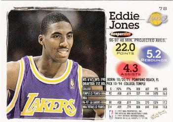1997-98 Hoops #78 Eddie Jones Back