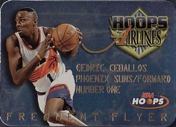 1997-98 Hoops - Frequent Flyer Club #16 Cedric Ceballos Front