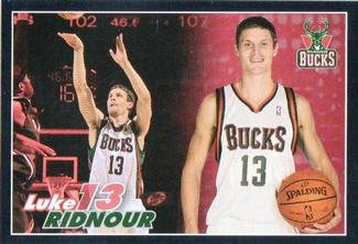 2009-10 Panini NBA Stickers (Argentina) #106 Luke Ridnour Front