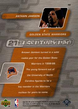 1999-00 Upper Deck MVP - 21st Century NBA #N6 Antawn Jamison Back