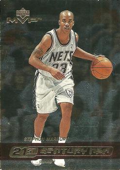 1999-00 Upper Deck MVP - 21st Century NBA #N9 Stephon Marbury Front
