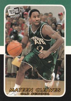 2000 Press Pass SE - Old School #OS7 Mateen Cleaves Front