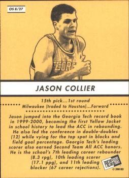 2000 Press Pass SE - Old School #OS8 Jason Collier Back