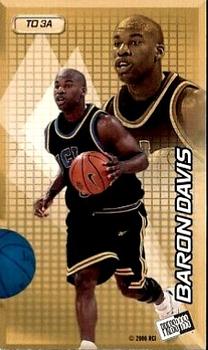 2000 Press Pass SE - Two on One #TO 3A Jerome Moiso / Baron Davis Back
