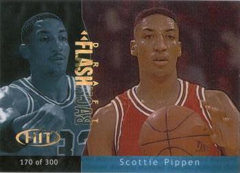 2000 SAGE HIT - Draft Flashbacks Diamond #D1 Scottie Pippen Front