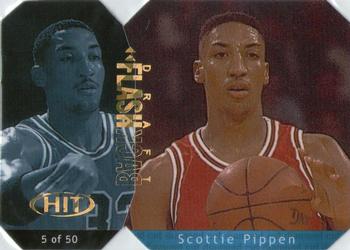 2000 SAGE HIT - Draft Flashbacks Diamond Cut #D1 Scottie Pippen Front