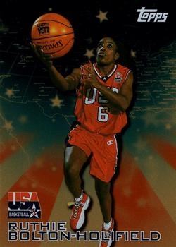 2000 Topps Team USA - Gold #17 Ruthie Bolton Front