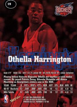 1997-98 SkyBox Premium #19 Othella Harrington Back