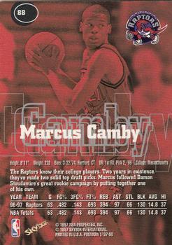 1997-98 SkyBox Premium #88 Marcus Camby Back
