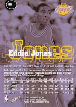 1997-98 SkyBox Premium #90 Eddie Jones Back