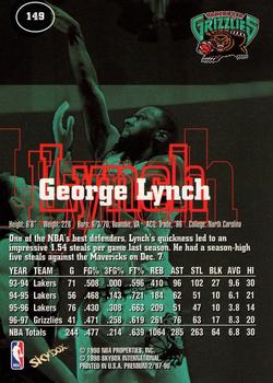 1997-98 SkyBox Premium #149 George Lynch Back